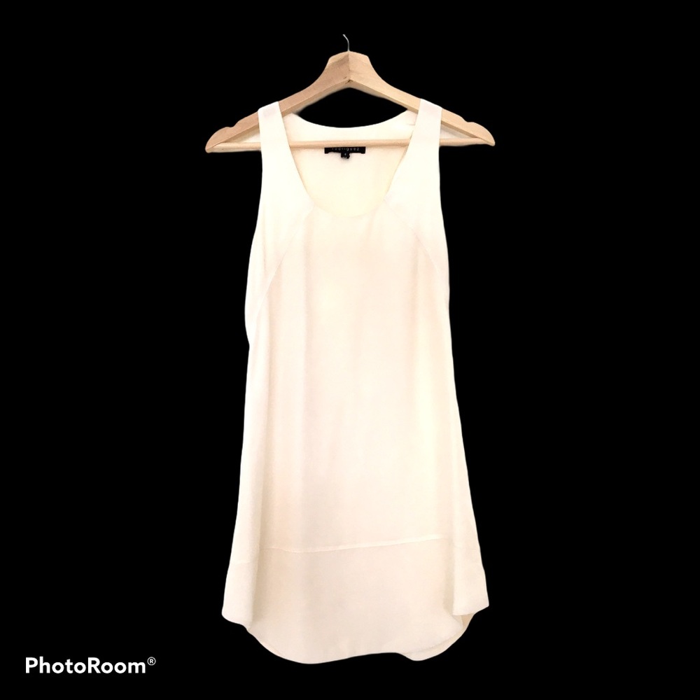 Robert Rodriguez racer back mini dress